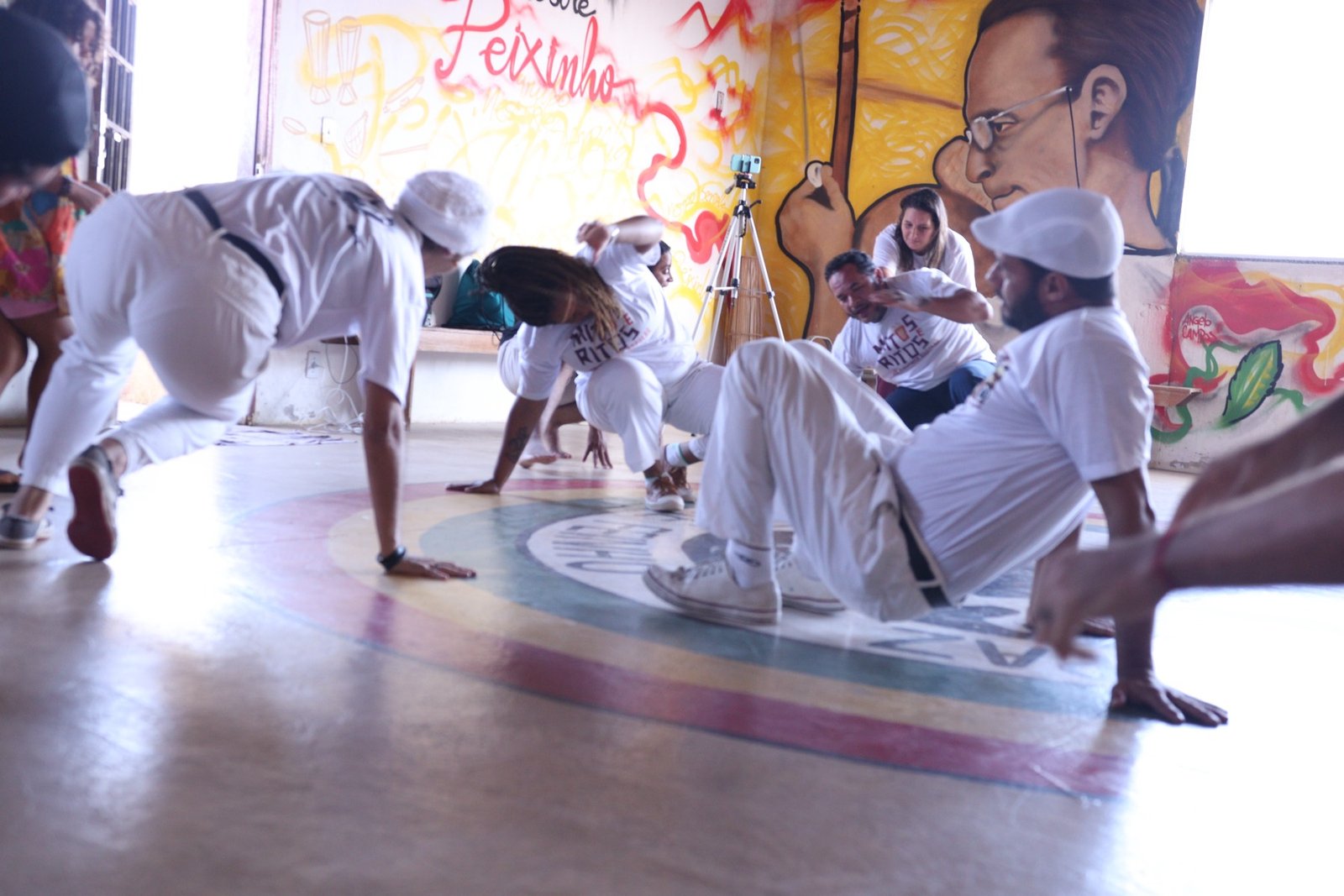 Roda de capoeira da Casa do Saber Popular