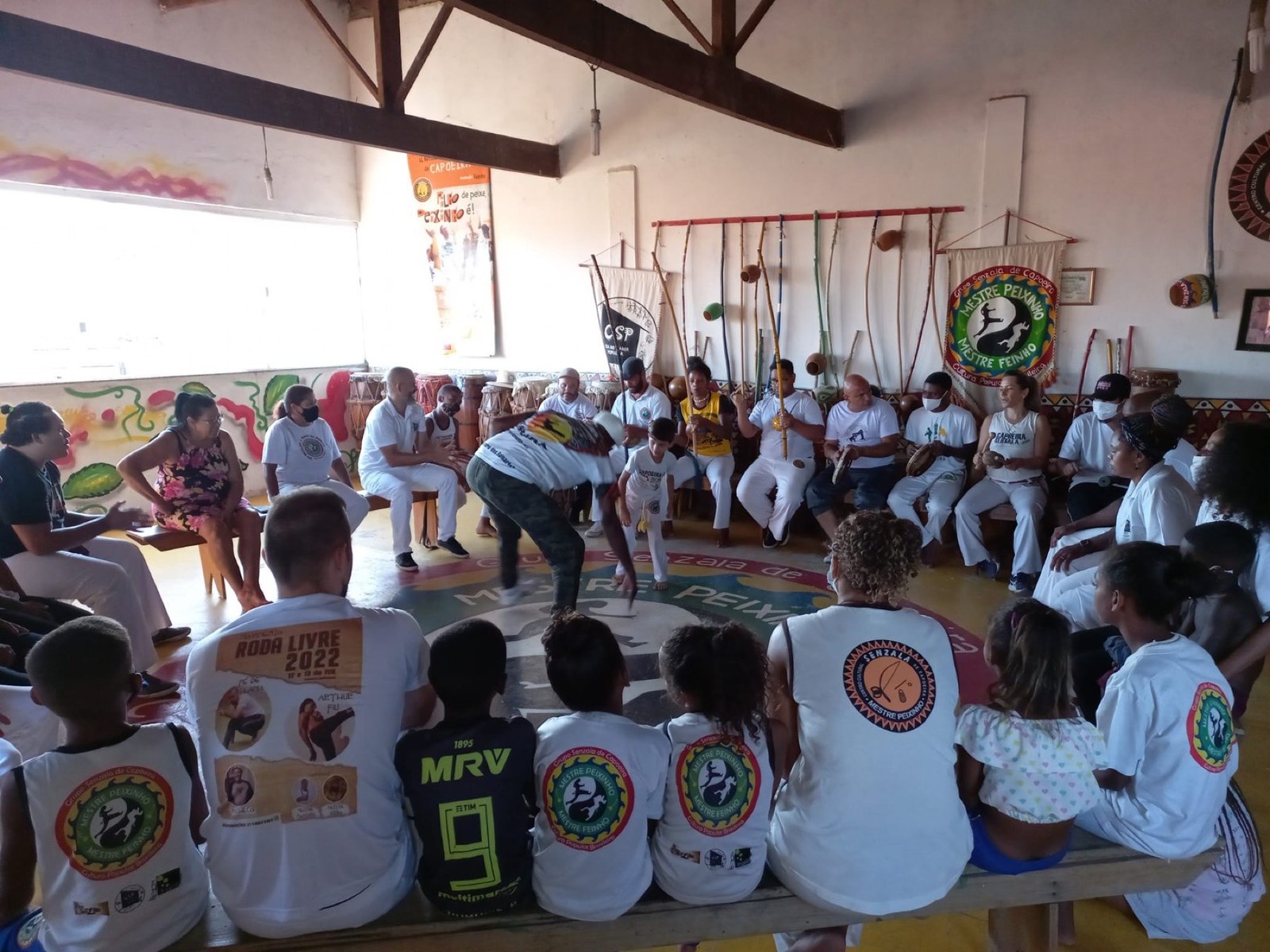 Roda Livre com uso de máscaras durante a pandemia, 2020